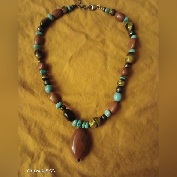 Vintage Gemstone Necklace - Picture 5 of 6